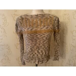 Vintage Beautiful Fur Sweater Ladies Size Small